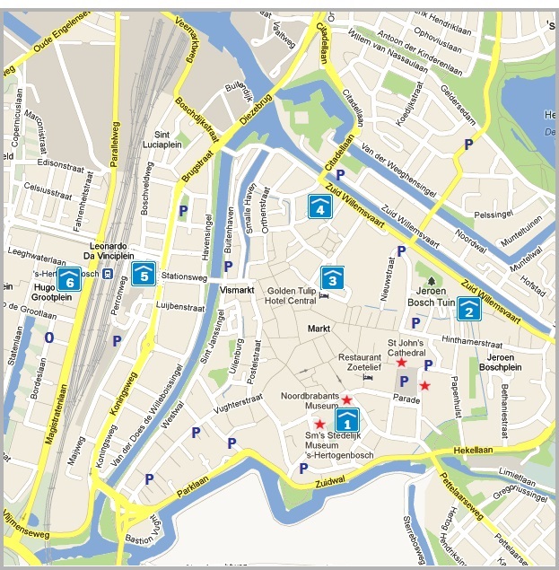 Parkeergarages Den Bosch